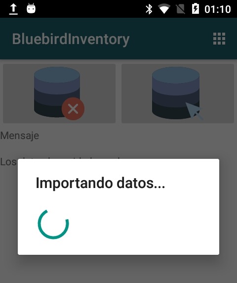 importar datos